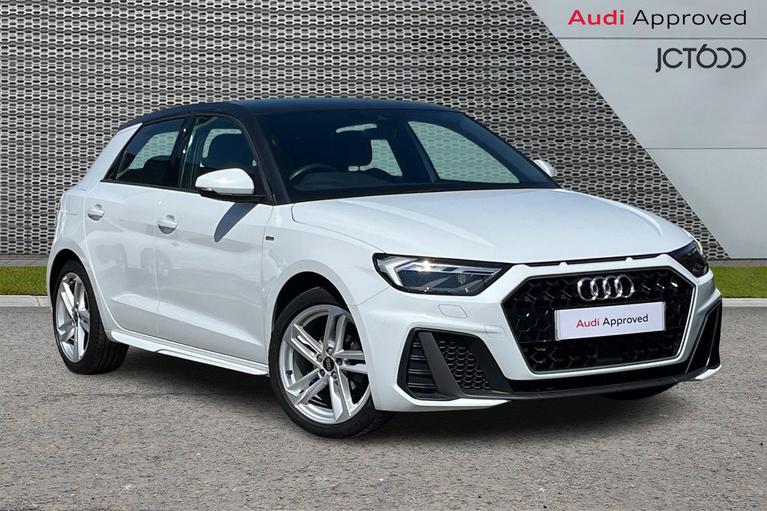 Used 2022 AUDI A1 1.0 TFSI 25 S line Sportback 5dr Petrol Manual Euro 6 (s/s) (95 ps) White at JCT600
