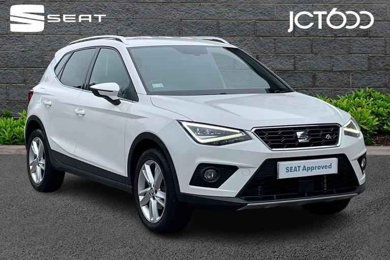 Used 2019 SEAT Arona 1.0 TSI GPF FR SUV 5dr Petrol DSG Euro 6 (s/s) (115 ps) White at JCT600