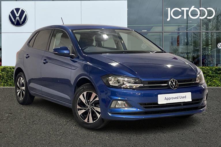 Used 2021 VOLKSWAGEN Polo Match 1.0 TSI 95PS 5-speed Manual 5 Door Reef Blue at JCT600