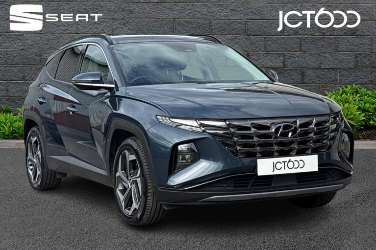 Used 2023 HYUNDAI Tucson 1.6 TGDi Hybrid 230 Ultimate 5dr 2WD Auto Dark Teal at JCT600
