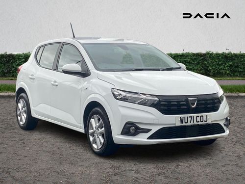 Used 2021 DACIA SANDERO 1.0 TCe Comfort 5dr CVT White at Carco Group