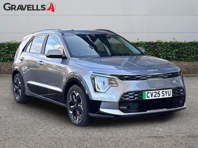 Used 2025 Kia NIRO 64.8kWh 4 SUV 5dr Electric Auto (201 bhp) steel grey at Gravells