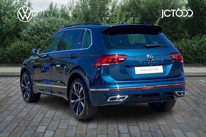 VOLKSWAGEN Tiguan. TSI R-Line SUV 5 puertas Gasolina DSG Euro £ , , millas Azul insurance brokers VOLKSWAGEN Tiguan. TSI R-Line SUV 5 puertas Gasolina DSG Euro £ , , millas Azul