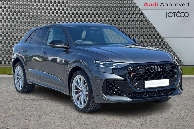 Used 2026 AUDI RSQ8 4.0 TFSI V8 SUV 5dr Petrol Tiptronic quattro Euro 6 (s/s) (600 ps) Daytona grey, pearl effect at JCT600