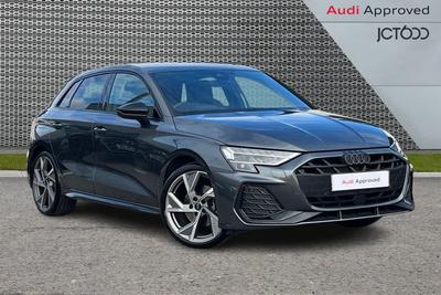 2024 AUDI A3 1.5 TFSI 35 Black Edition Sportback 5dr Petrol S Tronic Euro 6 (s/s) (150 ps) at JCT600
