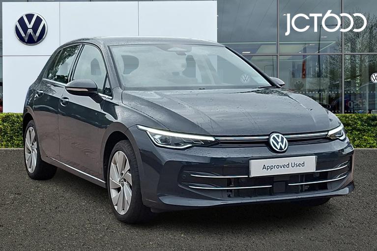 Used 2025 VOLKSWAGEN Golf 1.5 TSI Style Hatchback 5dr Petrol Manual Euro 6 (s/s) (150 ps) Urano Grey at JCT600