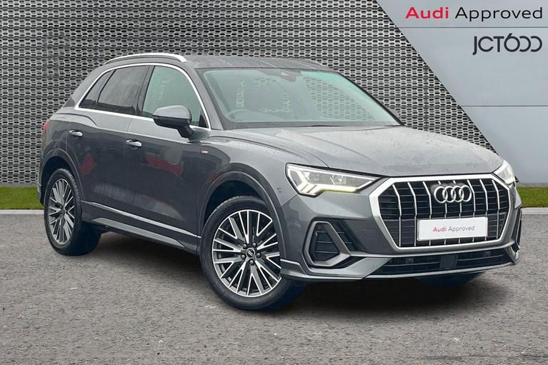 Used 2022 Audi Q3 35 TFSI S Line 5dr S Tronic [Tech Pack] Grey at JCT600