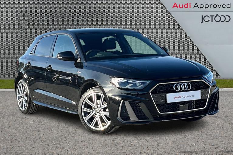 Used 2024 AUDI A1 1.0 TFSI 30 S line Sportback 5dr Petrol Manual Euro 6 (s/s) (116 ps) Black at JCT600