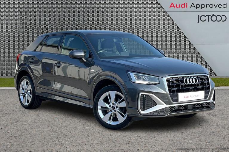 Used 2021 Audi Q2 1.0 TFSI 30 S line SUV 5dr Petrol Manual Euro 6 (s/s) (110 ps) Grey at JCT600