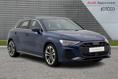 2025 Audi A3 1.5 TFSI 35 S line Sportback 5dr Petrol S Tronic Euro 6 (s/s) (150 ps) at JCT600