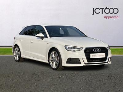2017 AUDI A3 1.5 TFSI S Line 5dr at JCT600