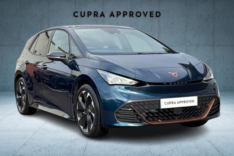 Used 2024 CUPRA Born 58kWh V2 Hatchback 5dr Electric Auto (204 ps) Aurora Blue at JCT600