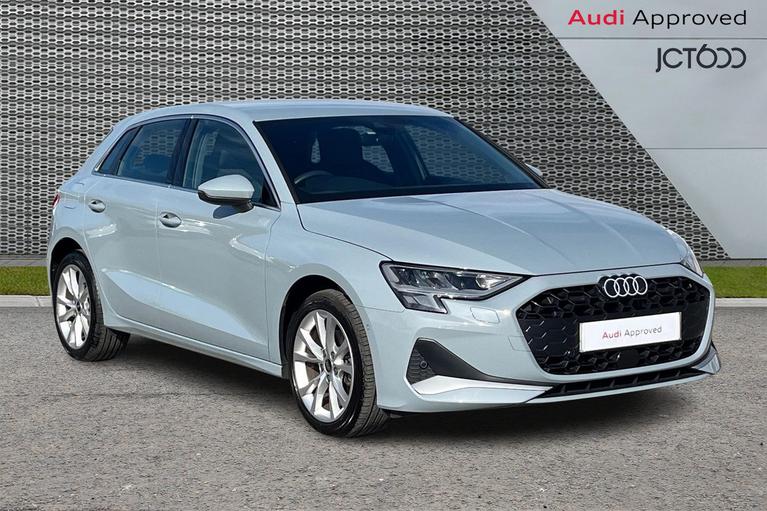 Used 2025 AUDI A3 1.5 TFSI 30 Sport Sportback 5dr Petrol S Tronic Euro 6 (s/s) (116 ps) Grey at JCT600