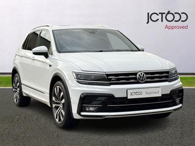 2017 VOLKSWAGEN Tiguan 2.0 TDI R-Line SUV 5dr Diesel DSG 4Motion Euro 6 (s/s) (190 ps) at JCT600