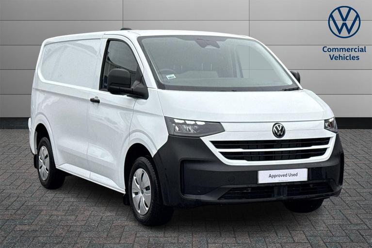 Used 2025 VOLKSWAGEN Transporter 2.0 TDI T32 Commerce Plus Panel Van 5dr Diesel Manual FWD SWB Euro 6 (s/s) (150 ps) White at JCT600