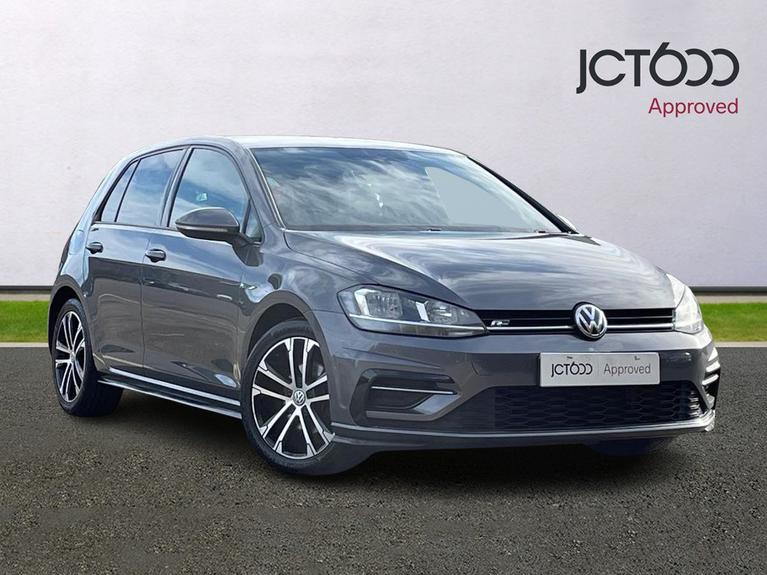 Used 2019 VOLKSWAGEN Golf 2.0 TDI R-Line Hatchback 5dr Diesel DSG Euro 6 (s/s) (150 ps) Grey at JCT600