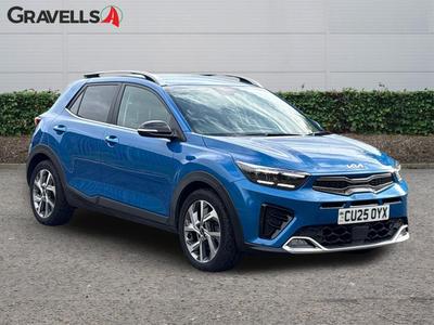 Used 2025 Kia STONIC 1.0 T-GDi MHEV GT-Line S SUV 5dr Petrol Hybrid DCT Euro 6 (s/s) (98 bhp) Blue at Gravells