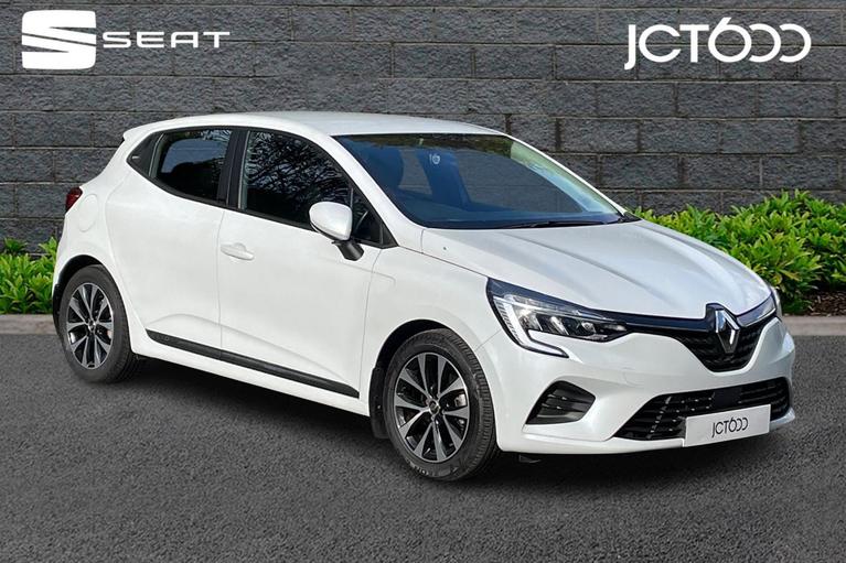 Used 2021 RENAULT Clio 1.6 E-TECH Iconic Hatchback 5dr Petrol Hybrid Auto Euro 6 (s/s) (140 ps) White at JCT600