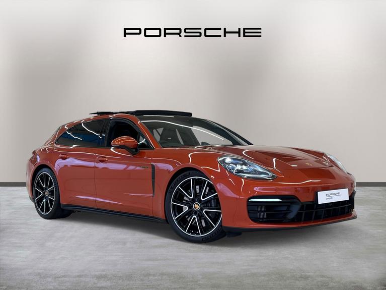 Used 2021 PORSCHE Panamera 2.9 V6 4S E-Hybrid 5dr PDK Orange at JCT600
