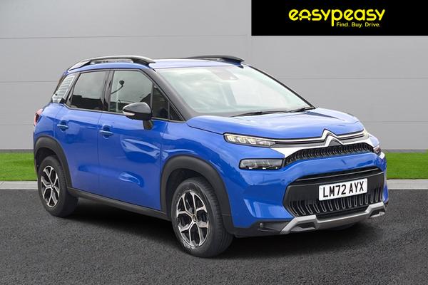 Used 2022 Citroen C3 AIRCROSS 1.2 PureTech 110 Shine 5dr [6 speed] Blue at easypeasy