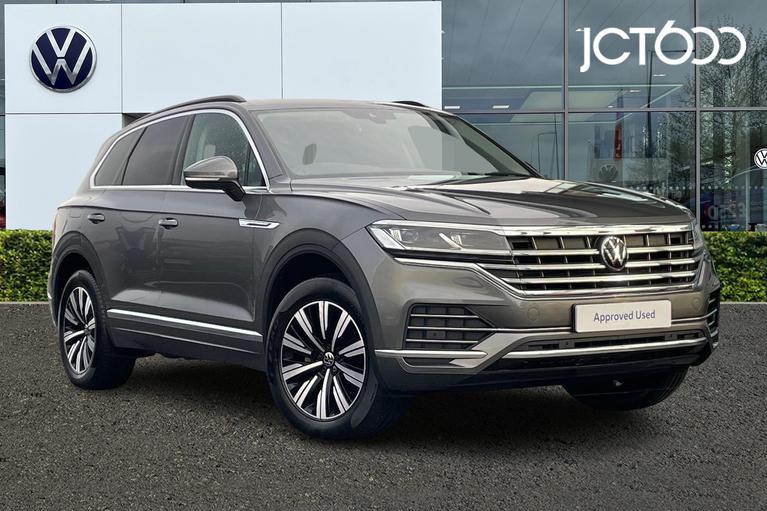 Used 2020 Volkswagen Touareg 3.0 TDI V6 SEL Tech SUV 5dr Diesel Tiptronic 4Motion Euro 6 (s/s) (286 ps) Grey at JCT600