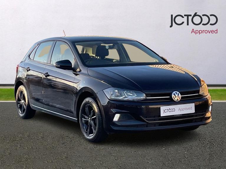 Used 2019 VOLKSWAGEN Polo 1.0 EVO SE Hatchback 5dr Petrol Manual Euro 6 (s/s) (65 ps) Black at JCT600