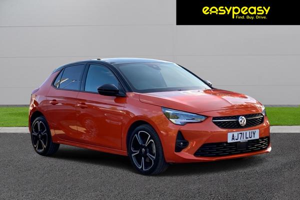 Used 2022 Vauxhall CORSA 1.2 Turbo SRi Edition 5dr Auto Orange at easypeasy