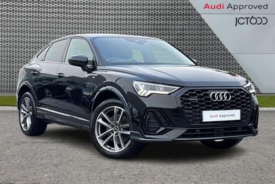 2022 Audi Q3 2.0 TFSI 40 Black Edition Sportback 5dr Petrol S Tronic quattro Euro 6 (s/s) (190 ps) at JCT600