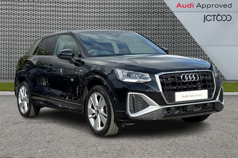 Used 2026 AUDI Q2 S line 35 TFSI 150 PS S tronic Mythos Black at JCT600