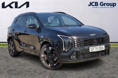 Used 2025 Kia Sportage 1.6 T-GDi HEV GT-LINE S Phantom Black at Kia Motors UK