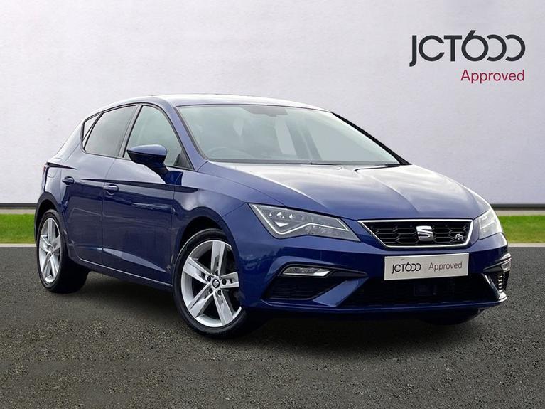 Used 2019 SEAT Leon 2.0 TDI FR Hatchback 5dr Diesel DSG Euro 6 (s/s) (150 ps) Blue at JCT600