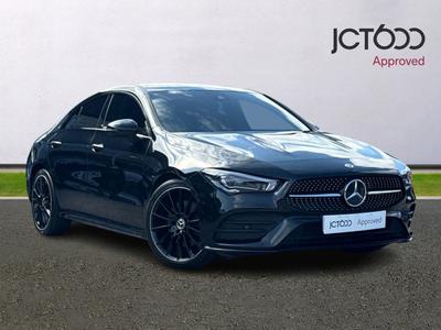 2023 MERCEDES-BENZ CLA 2.0 CLA220d AMG Line Night Edition (Premium Plus) Coupe 4dr Diesel 8G-DCT Euro 6 (s/s) (190 ps) at JCT600