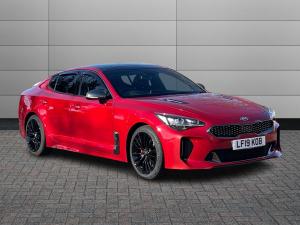 Kia Stinger 2.2 CRDi GT-LINE S in Hichroma Red £21,150