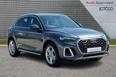 2023 AUDI Q5 2.0 TDI 40 S line SUV 5dr Diesel S Tronic quattro Euro 6 (s/s) (204 ps) at JCT600