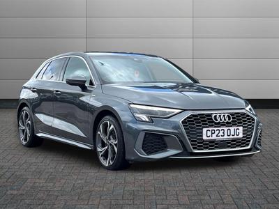 Used 2023 Audi A3 1.5 TFSI 35 S line Sportback 5dr Petrol S Tronic Euro 6 (s/s) (150 ps) at Sinclair Direct
