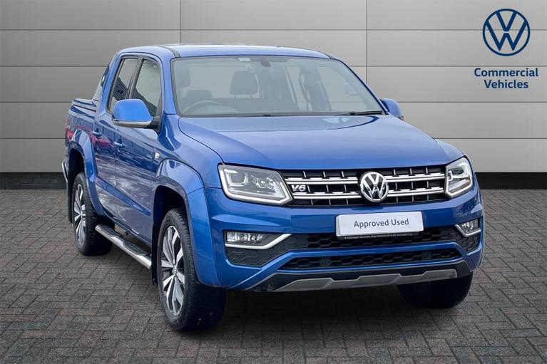 Used 2019 VOLKSWAGEN Amarok  A33 SPECIAL EDITIONS D/Cab Pick Up Aventura 3.0 V6 TDI 258 BMT 4M Auto Blue at JCT600