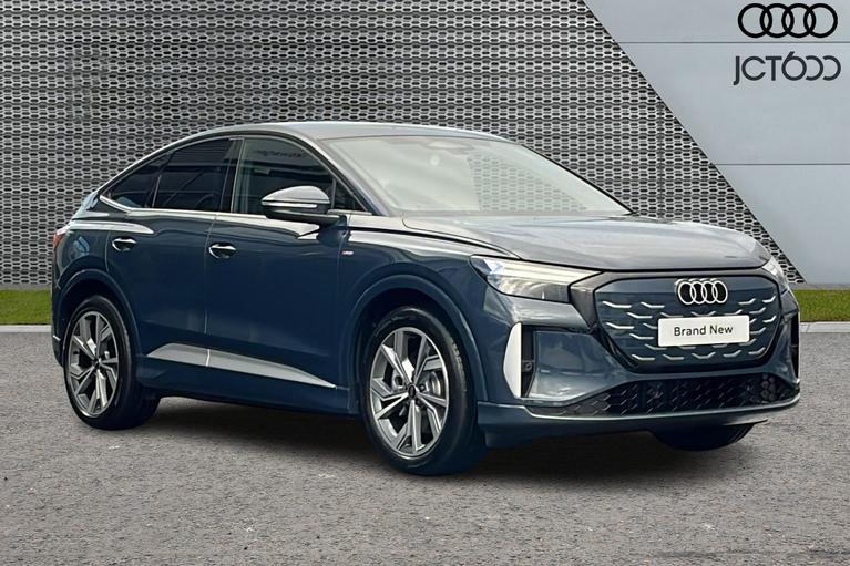 Used 2026 AUDI  Audi Q4 Sportback Audi Q4 Sportback S line e-tron Plasma blue, metallic at JCT600