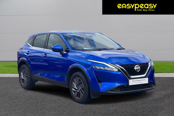 Used 2021 Nissan QASHQAI 1.3 DiG-T MH Acenta Premium 5dr Blue at easypeasy