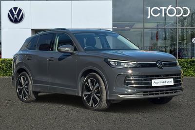2024 VOLKSWAGEN Tiguan 1.5 eTSI MHEV Elegance SUV 5dr Petrol Hybrid DSG Euro 6 (s/s) (150 ps) at JCT600