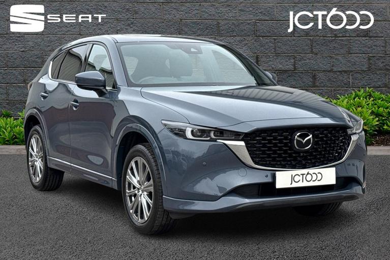 Used 2024 MAZDA CX-5 2.0 e-Skyactiv G MHEV Takumi 5dr Grey at JCT600