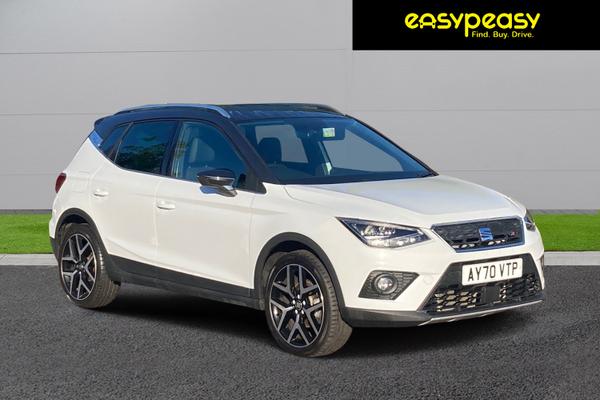 Used 2020 SEAT ARONA 1.0 TSI 115 FR Sport [EZ] 5dr DSG White at easypeasy