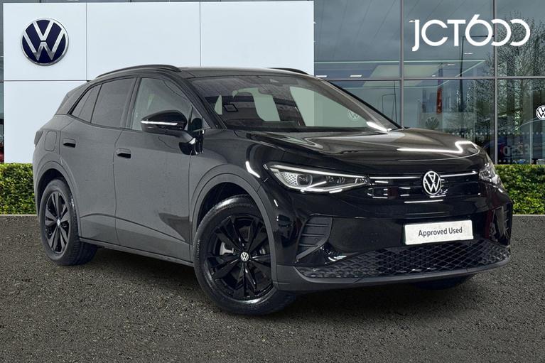 Used 2026 VOLKSWAGEN ID.4 Pro 77kWh Black Edition SUV 5dr Electric Auto 4Motion (286 ps) Black at JCT600