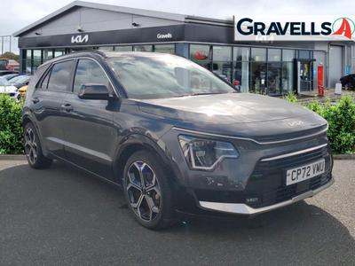 Used 2022 Kia NIRO 1.6h GDi 4 SUV 5dr Petrol Hybrid DCT Euro 6 (s/s) (139 bhp) interstellar grey at Gravells