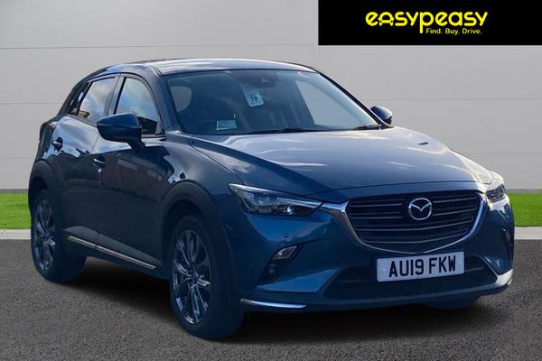 Used 2019 Mazda CX-3 2.0 Sport Nav + 5dr Blue at easypeasy