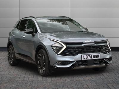 Used 2024 Kia Sportage 1.6 T-GDi 48V GT-LINE Lunar Silver at Kia Motors UK