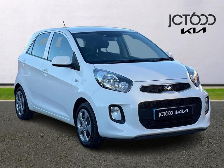 Used 2017 KIA Picanto 1.0 1 Air Hatchback 5dr Petrol Manual Euro 6 (65 bhp) White at JCT600