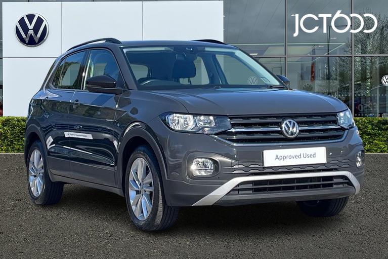 Used 2020 VOLKSWAGEN T-Cross SE 1.0 TSI 115PS 6-speed Manual Urano Grey at JCT600