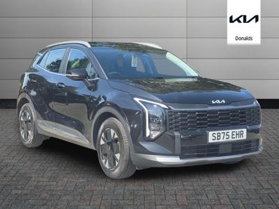 Used 2025 Kia Sportage 1.6 T-GDi MT PURE Phantom Black at Kia Motors UK