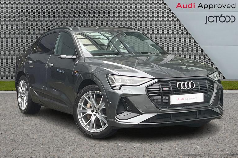 Used 2021 Audi e-tron 55 Launch Edition Sportback 5dr Electric Auto quattro 95kWh (408 ps) Grey at JCT600