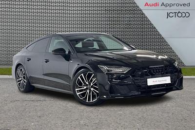 2025 AUDI A7 2.0 TDI 40 Black Edition Sportback 5dr Diesel S Tronic quattro Euro 6 (s/s) (204 ps) at JCT600